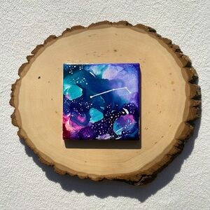 Aries Zodiac Constellation Ceramic Decor - Astrology Office Art - Wall Art